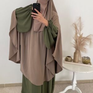 khimar à fente