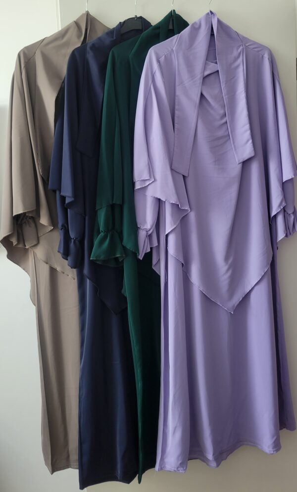 set abaya et khimar warda