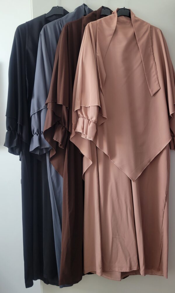 set abaya et khimar warda