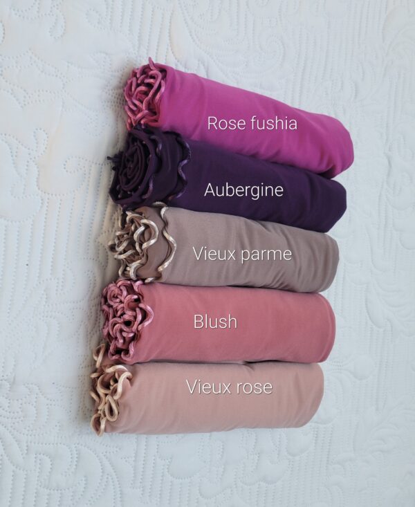 Hijab frisé (ondulé) jersey premium