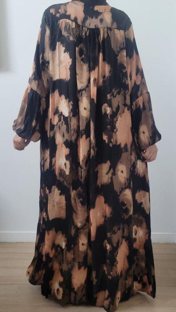 Robe longue imprimée