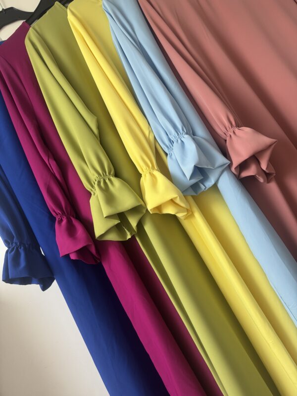 Abaya tulipe soie de médine