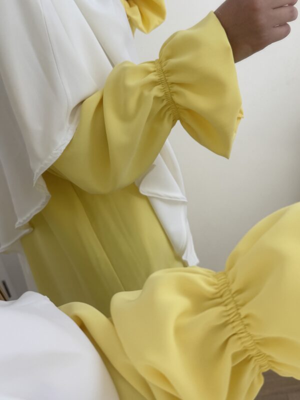 Abaya tulipe soie de médine