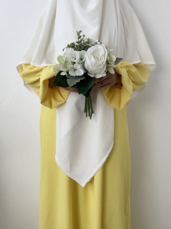 Abaya tulipe soie de médine