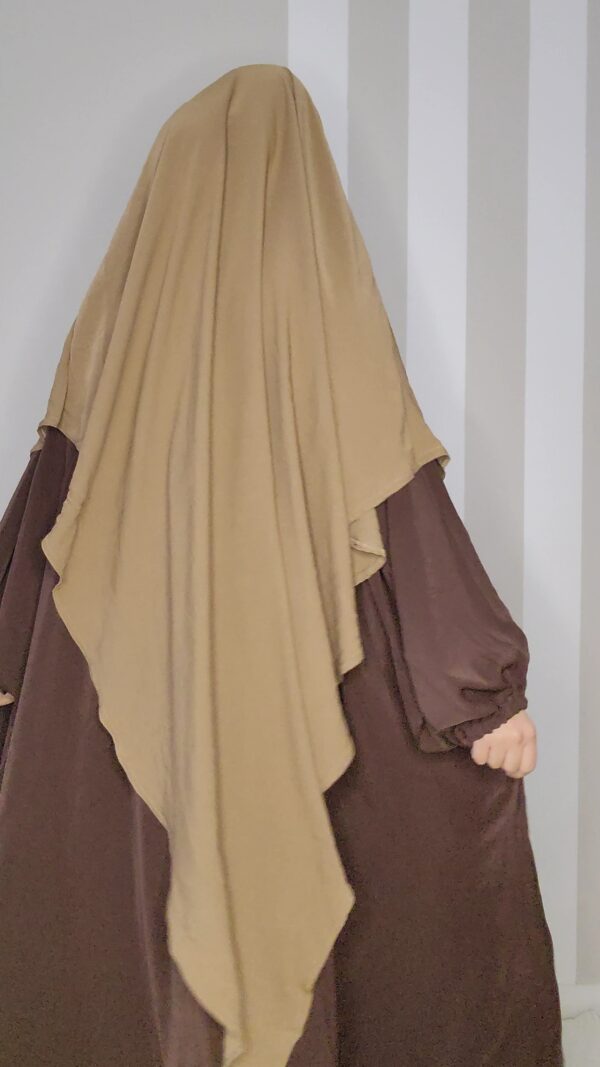 Ensemble abaya, khimar et half niqab