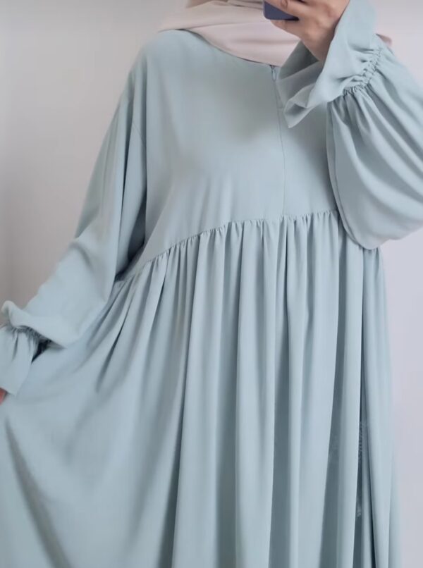 Ensemble abaya et khimar à fente