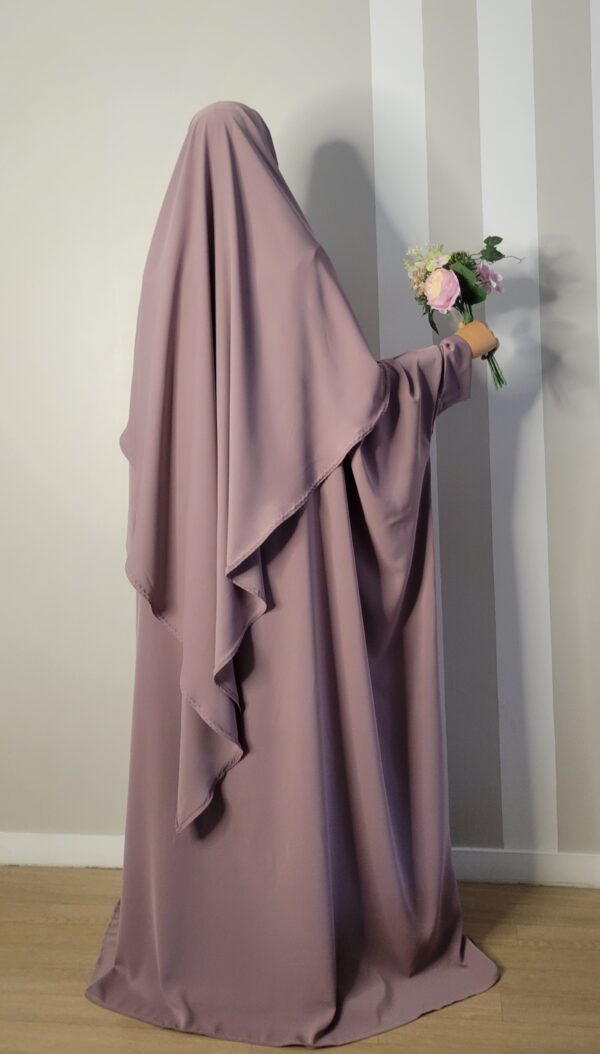 Ensemble abaya saoudienne et maxi khimar