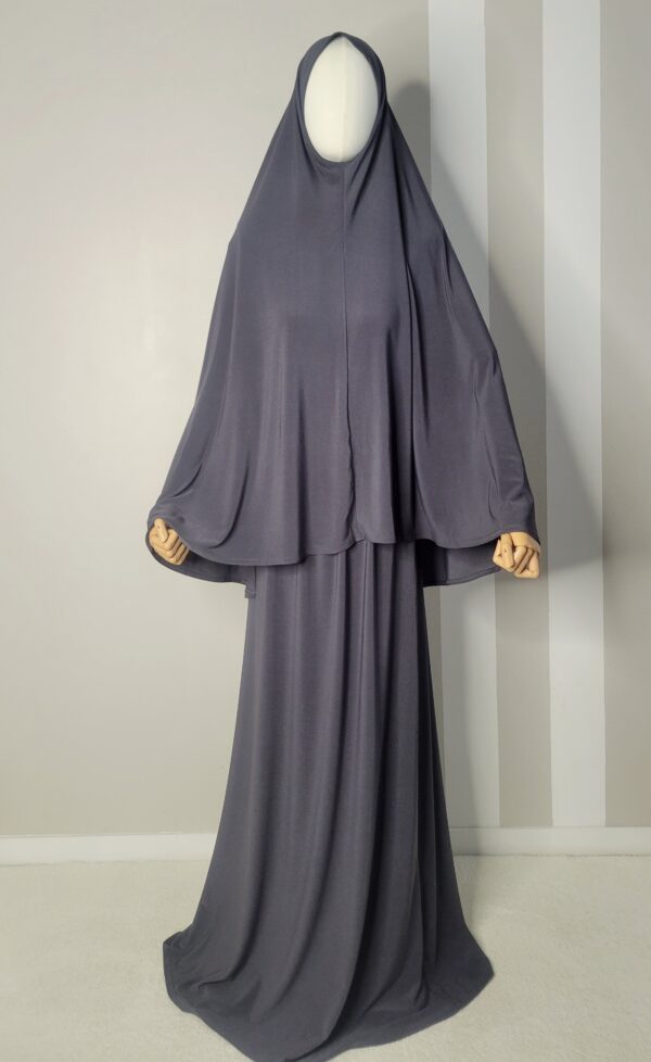 Ensemble jupe et khimar en jersey premium - Tenue de prière pour le ramadan