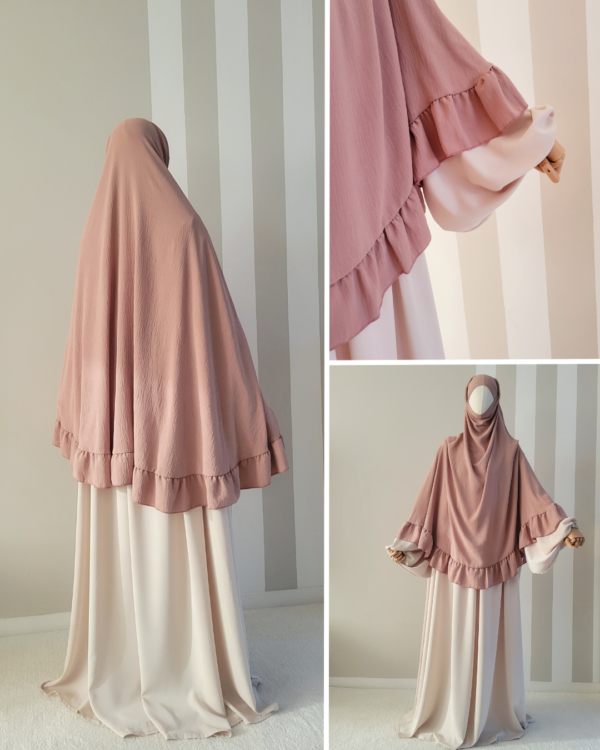 Khimar jazz à froufrou