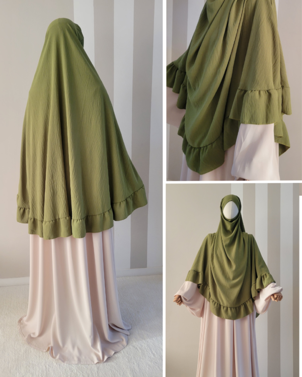 Khimar jazz à froufrou