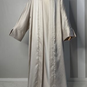 Ensemble abaya et kimono satin à strass - Eîd collection