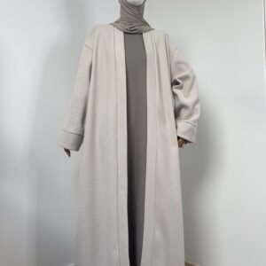 Manteau long beige
