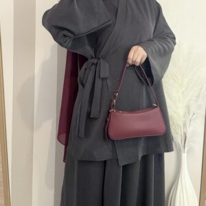 Ensemble jupe et hait cacha-coeur - ensemble épais d'hiver