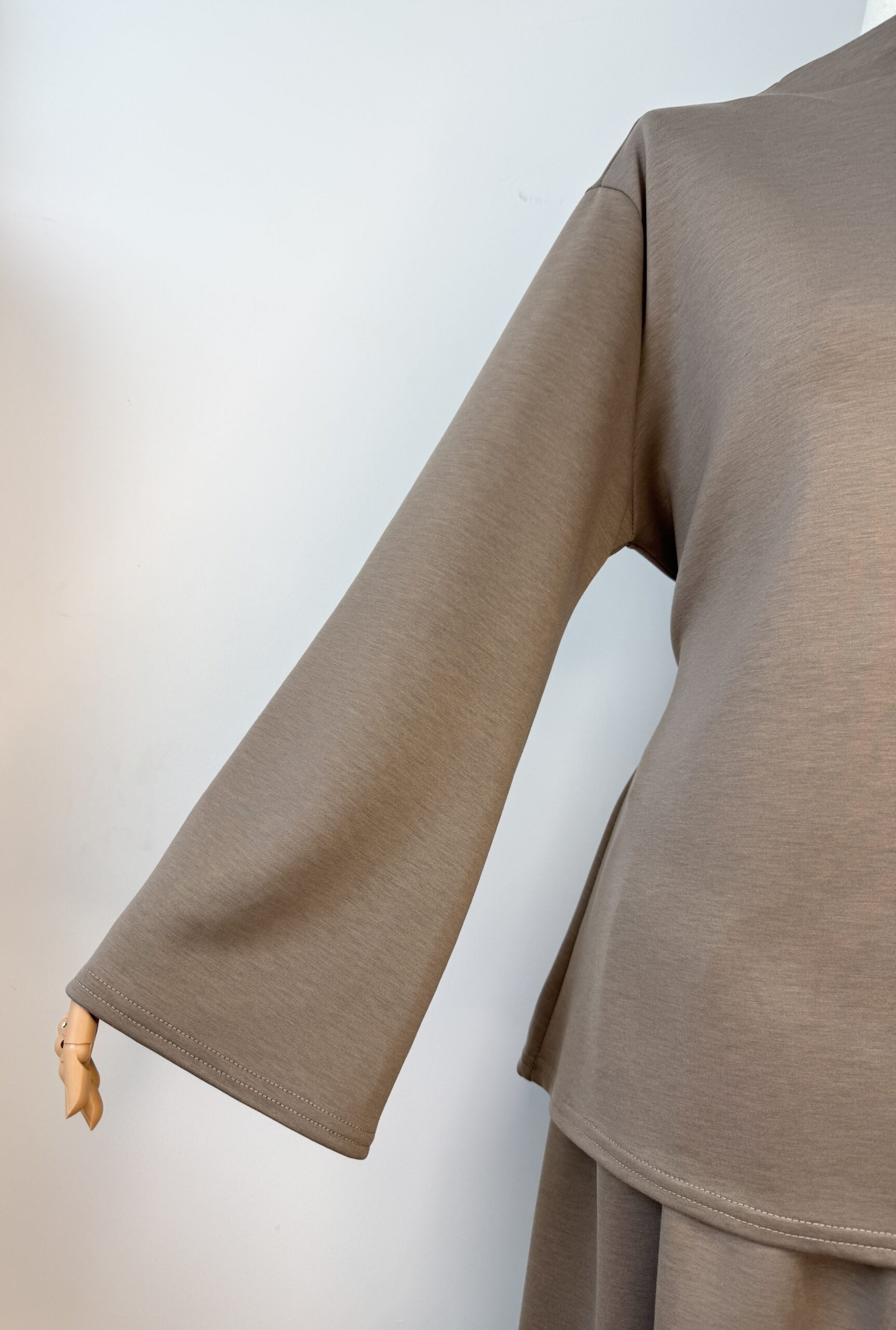 Ensemble jupe comfy taupe