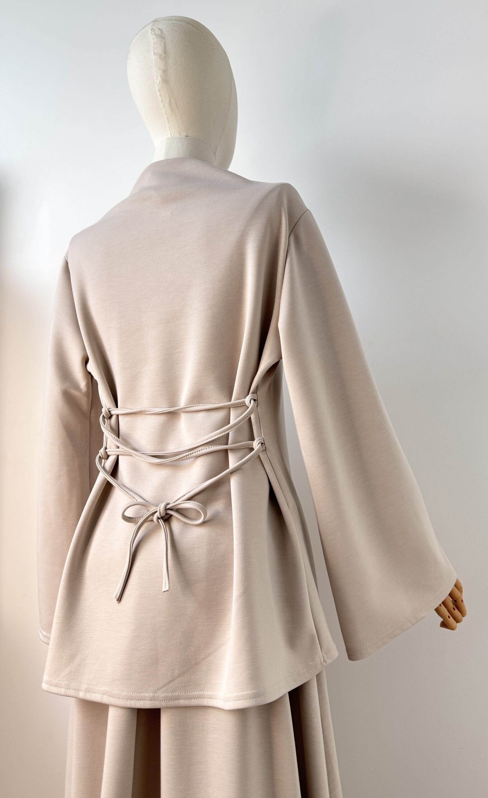 Ensemble jupe comfy beige