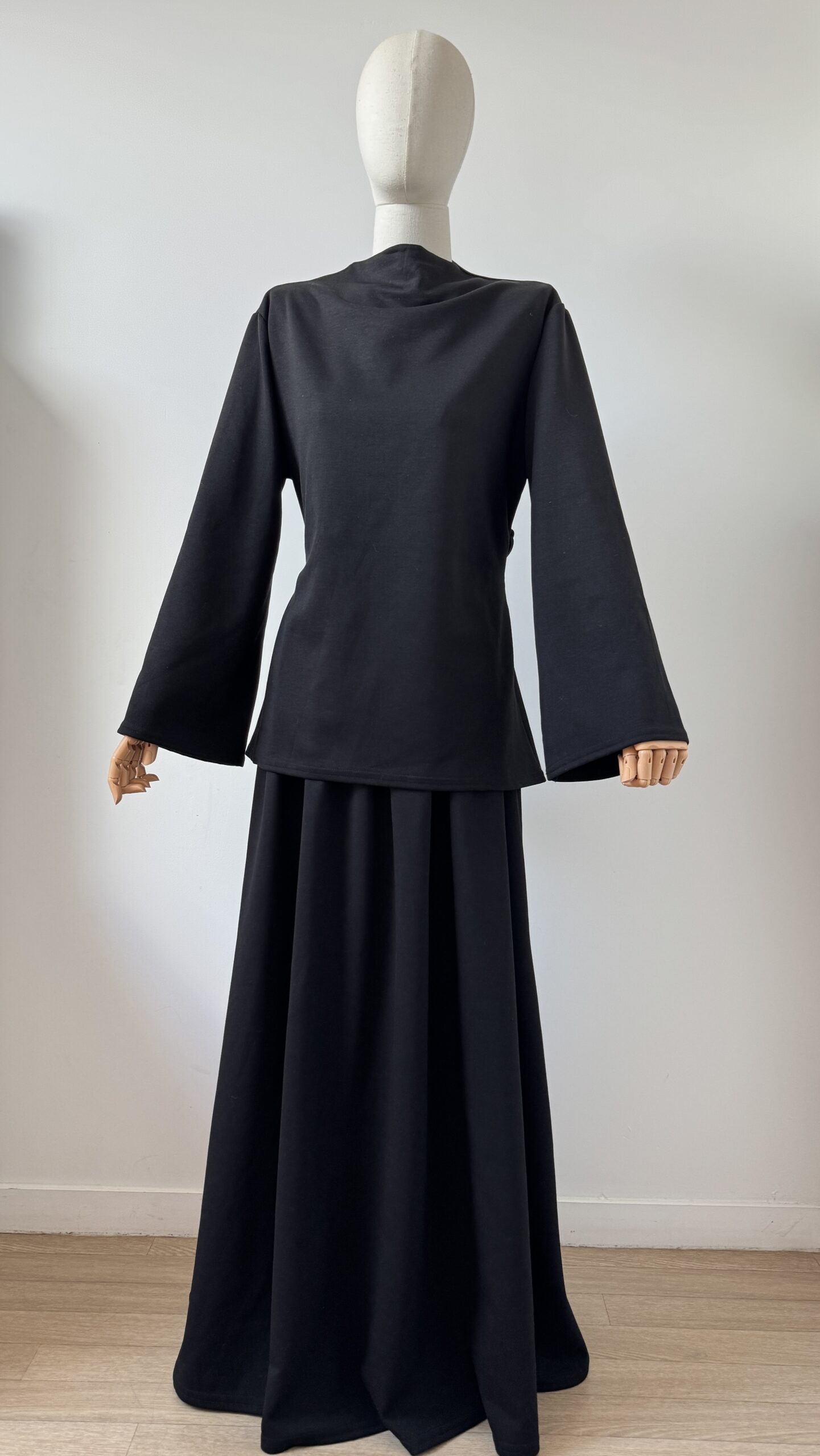 Ensemble jupe comfy noir