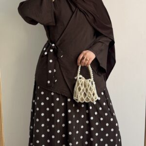 Ensemble jupe à pois